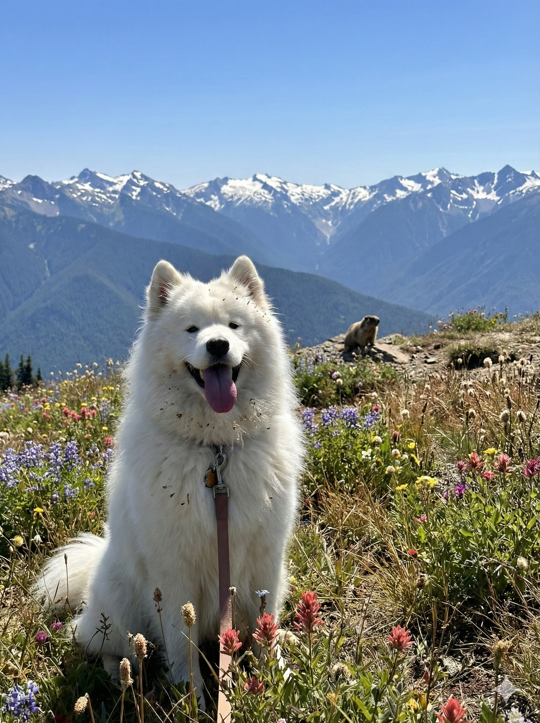 Polo at Hurricane Ridge - Digital Print