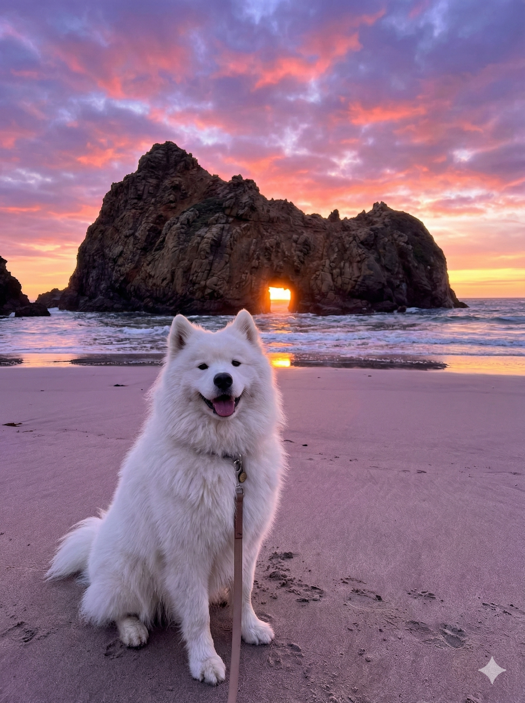 Polo at Pfeiffer Beach - Digital Print